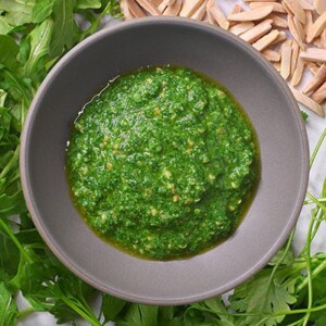Arugula Pesto by Michelle Tam / Nom Nom Paleo https://nomnompaleo.com