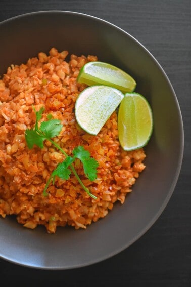 Mexi-Cauli Rice by Michelle Tam https://nomnompaleo.com