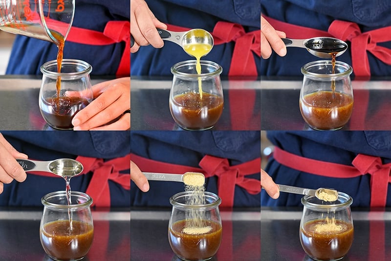 A step by step instruction on how to make the soy-free and paleo all-purpose stir-fry sauce.