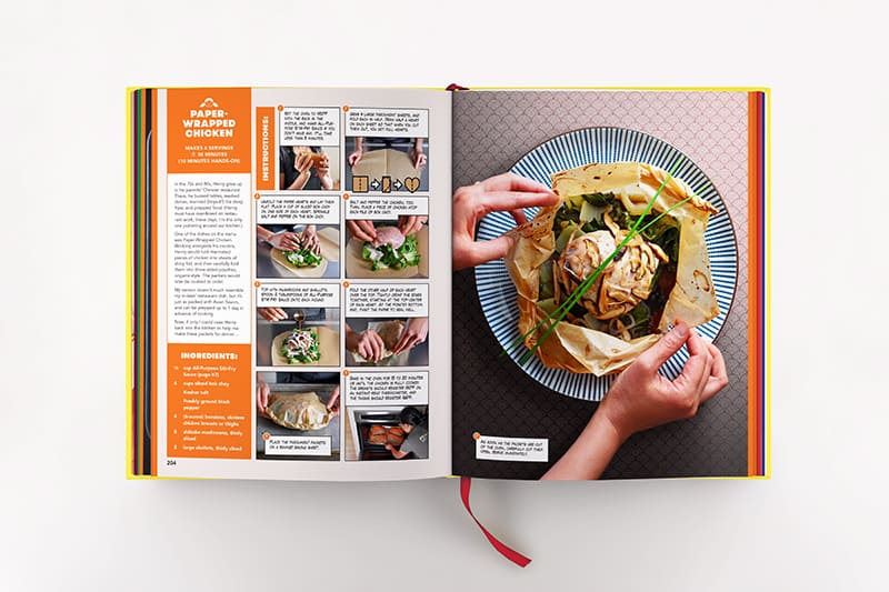 An open copy of Ready or Not! 150+ Make-Ahead, Make-Over, and Make-Now Recipes by Nom Nom Paleo