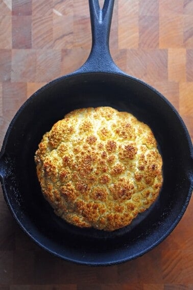 Whole Roasted Cauliflower by Michelle Tam / Nom Nom Paleo https://nomnompaleo.com