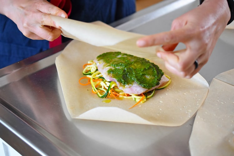 Wrapping up Fiona’s Phenomenal Fish Packets 