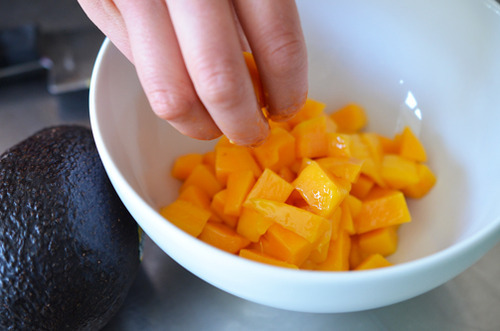 Mango and Avocado Salsa by Michelle Tam https://nomnompaleo.com