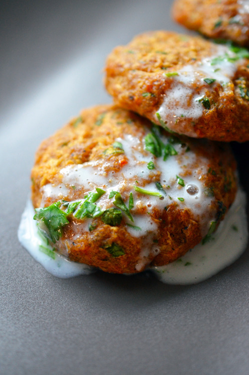 Thai Curry Crab Cakes to Go on a plate.