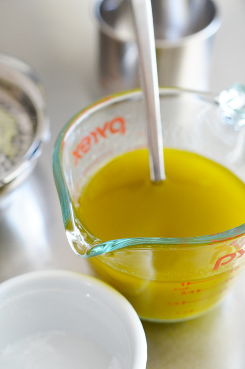 Salad dressing marinade for the fig and watermelon salad.